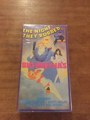 The Night They Robbed Big Bertha's VHS New Sealed 1987 - Image 1 of 3