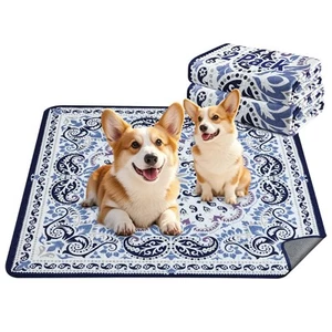 Washable Pee Pads for Dogs, 2 Pack Super Absorbent Reusable Puppy Pads Waterp... - Picture 1 of 9