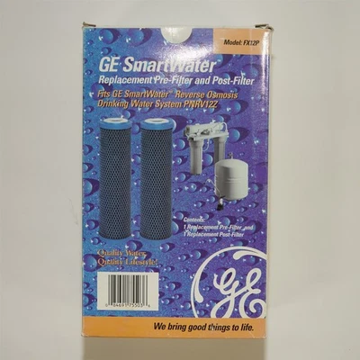 Filtro de agua pre y post de ósmosis inversa de repuesto genuino GE SmartWater FX12P Foto 1 de 2