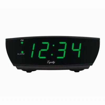 6 Pack - Alarm Clock, Large LED Green Display - 75902 - Image 1 of 1