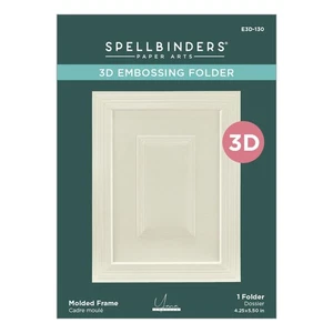 Spellbinders 3D Embossing Folder By Yana Smakula-Molded Frame,Yana's Daisies - 5 - Picture 1 of 5