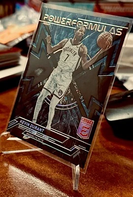 2022 DONRUSS ELITE POWER FORMULAS BLACK KEVIN DURANT /1 Masterpiece One Of On - Image 1 of 4
