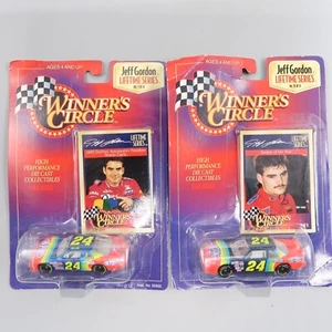 2 Jeff Gordon #24 DuPont Chevrolet Nascar Car 1:64 Lifetime Series w/ Card - Picture 1 of 7