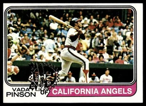 2023 Topps Heritage High Number VADA PINSON 1974 RECOMPRA 50 ANIVERSARIO #490 - Imagen 1 de 2