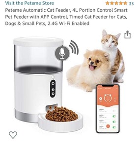 smart cat feeder alexa