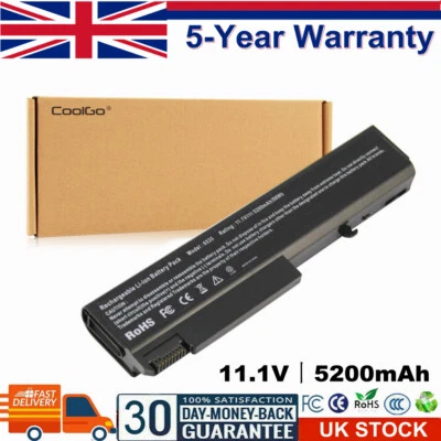 Battery For HP EliteBook 8440p 8440w 6930p 6535b 6530b 6730b KU531AA 5200mAh - Image 1 of 4