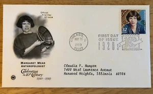 Margaret Mead Anthropologist First Day Of Issue Stamps - Picture 1 of 1