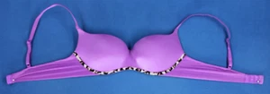 Victoria Secret Knockout Underwire Padded Balconette Bra Size 34B #H6260 - Picture 1 of 4