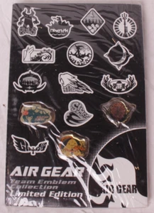 AIR GEAR Team Emblem Sammlung Pins Set Kogarasumaru Sleeping Forest Yaoh Japan - Bild 1 von 2