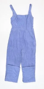 Peto de algodón azul de una pieza talla 8 L29 con cremallera de ASOS para mujer - Imagen 1 de 10