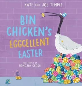 NEW Bin Chicken's Eggcellent Easter Illustrated by Ronojoy Ghosh 24 Pages Book - Picture 1 of 3
