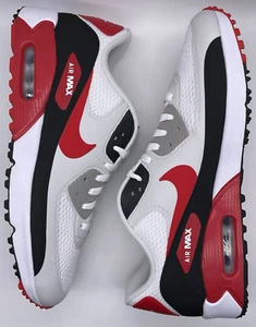 Nike Mens Air Max 90 Golf University Red DX5999-162 Size 11 NWOB Classic - Picture 1 of 12