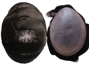 Protesi capelli pellicola impianto parrucchino invisibile uomo toupet 002 - Foto 1 di 1
