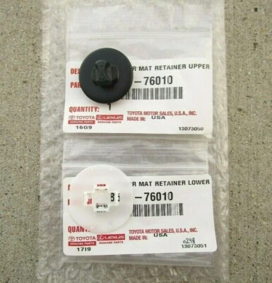 FITS: 12 - 15 LEXUS CT200H FLOOR MAT RETENTION CLIP CARPET CLIP OEM BRAND NEW - Image 1 of 4
