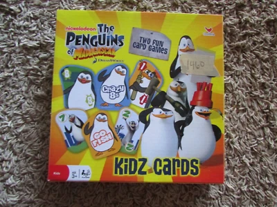 Nickelodeon The Penguins of Madagascar Kidz Cards Crazy 8's and Go Fish - Image 1 of 2