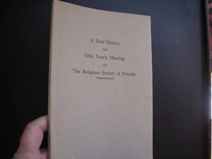 History Ohio Yearly Meeting Religious Society of Friends 1959 Barnesville OH Map - Picture 1 of 6