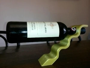 Portabottiglie Vino 3DL-Design Mensola Mix Legno e Polimero Bio - Foto 1 di 1