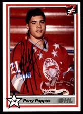 1990-91 7th Inning Sketch OHL Perry Pappas Sault Ste. Marie Greyhounds #170 NO