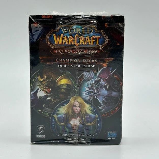 World of Warcraft TCG Sealed Collectible Card Game Decks & Kits
