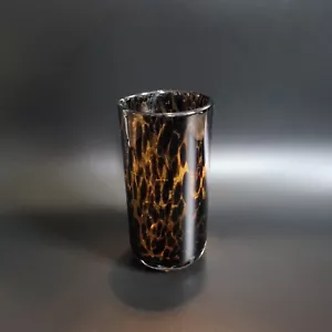 Tortoise Shell Circular Vase - Picture 1 of 4