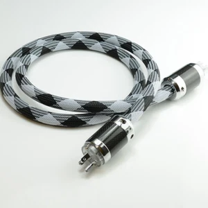 HiFi 16mm OCC US AC Audio Stromkabel IEC C15 Buchse Stecker Audiophile Zuleitung - Bild 1 von 7