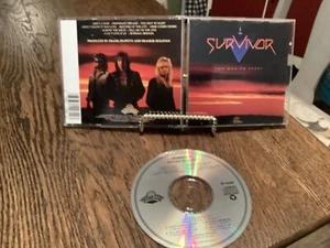 Survivor Too Hot To Sleep CD 1988 Scotti Brothers 80s Rock Jamison OOP Used Fun - Foto 1 di 1