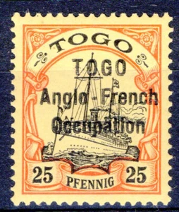 GERMANY TOGO, YV # 36 B, MH - Picture 1 of 1