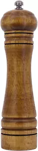 Wooden Pepper Grinder Pepper Mill, Coarseness Adjustable Peppermill, Refillable - Picture 1 of 12