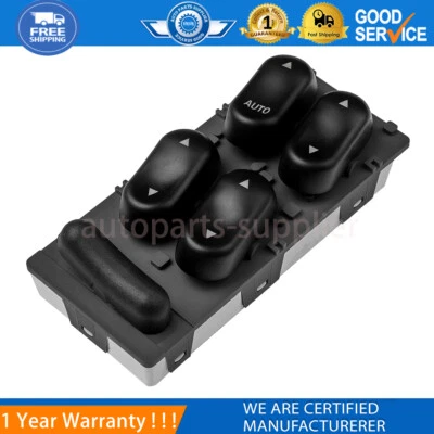 Master Power Window 开关驱动器侧 F87Z-14529-AA 适用于 1995 - 2001 年福特探险者 — 第 1/4 张图片