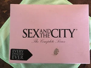 Sex And The City: Series 1 - 6, 18 discs (Shoe Box) (DVD, 2004) UK R2 PAL OOP - Picture 1 of 21