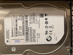 IBM Hard Drive,  2 TB, Internal, 7200 RPM,3.5" (81Y9795) Hard Drive. - Picture 1 of 9