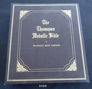The Thomason Medallic Bible, Franklin Mint Edition all 60 coins in bronze - Picture 1 of 9