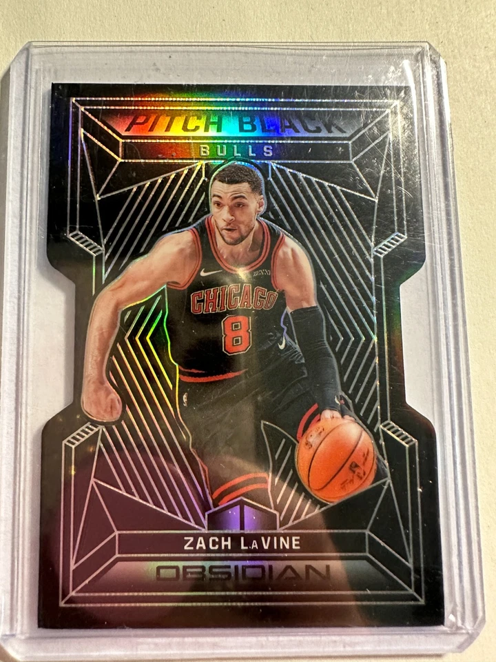 K105,095 - 2019-20 Panini Obsidian Pitch Black #8 Zach LaVine #/99 - Image 1 of 1