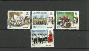 CAYMAN ISLANDS SG1133-1136 CENTENARY OF SCOUTING MNH - Picture 1 of 1