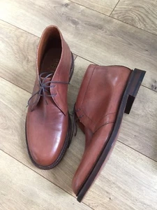 JCrew Ludlow Chukka Stiefel Größe 10 Englisch Hellbraun F4440 Leder Schuhe - Bild 1 von 10