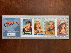 Canada Stamps #2153 Souvenir Sheet of 4 CANADIANS in HOLLYWOOD 51 cents 2006 - Bild 1 von 5