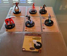 Marvel Heroclix Thunderbolts Fast Forces 6 Figure Set 