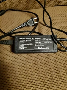 Replacement AC Adapter 65W 19.5V PRE-OWNED - Picture 1 of 3