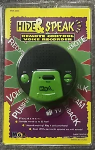 Hide & Speak MGA-2300 Remote Control Voice Recorder MGA Entertainment 1996 Rare - Bild 1 von 11