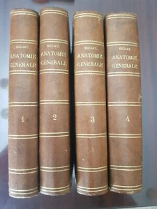 ANATOMIE GENERALE. XAVER BICHAT. PRIMERA EDICION 1830. 4 TOMOS COMPLETA - Imagen 1 de 7