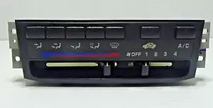 1996-1998 Honda Civic AC Heater Climate Control Switch Black - Picture 1 of 8
