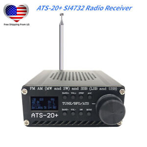 ANYSECU ATS-20+ All Band Radio Receiver SI4732 FM AM (MW & SW) SSB (LSB & USB)