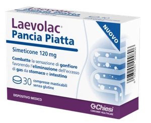 Laevolac Pancia Piatta Chiesi 30 Compresse Masticabili