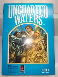 Koei - Uncharted Waters - 1991 PC Big Box IBM 5.25" MS-DOS Complete - Picture 1 of 11