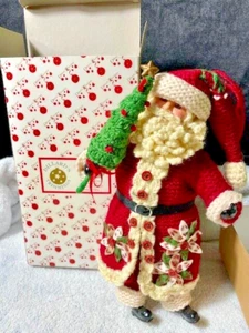 Weihnachtsmann Strickkleidung & Baum - von Dillards im Originalkarton - Vintage - Bild 1 von 13