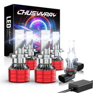 For Chrysler Crossfire 2004-2008 Combo 6x LED Headlight + Fog Light Bulbs Kit - Bild 1 von 18