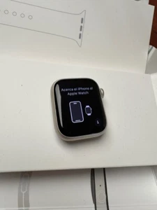 Apple Watch Series 8 - 41mm - Starlight - Boxed - Unused Original Strap - Zdjęcie 1 z 8