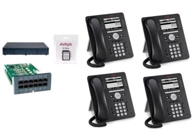 Avaya IP Office 500 V2 IP 500 9.0 4 Lines 4 9611G IP Phone System Essential Edit - Image 1 of 4
