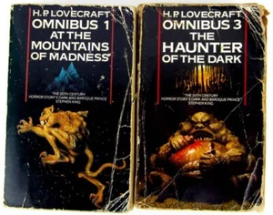 AT THE MOUNTAINS OF MADNESS & HAUNTER OF THE DARK OMNIBUS 1 & 3 H. P. Lovecraft - Picture 1 of 10