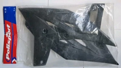 NUEVO POLISPORT YAMAHA YZ250F NEGRO CUCHARA RADIADOR 2010-2013 + WR450F 2012-2015 Foto 1 de 3